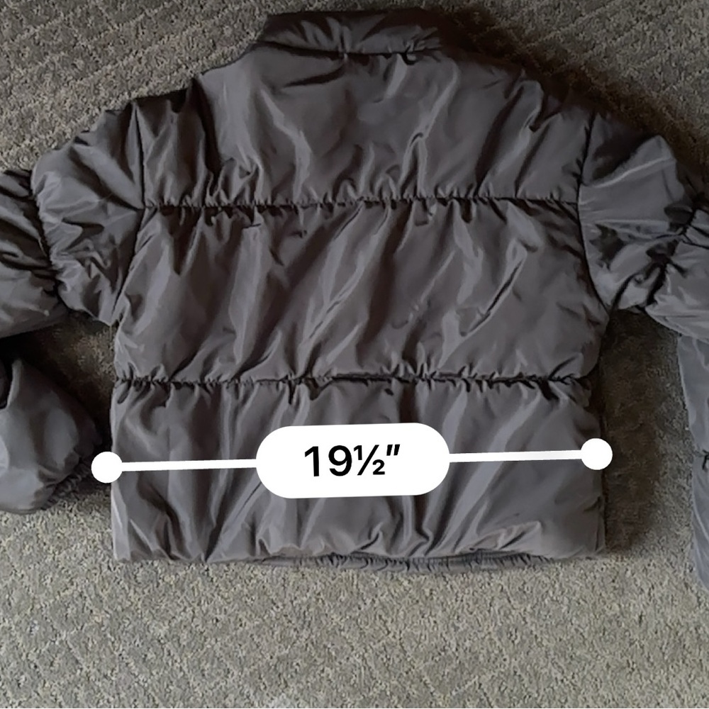 Black Polyester Pullover Jacket - image 5